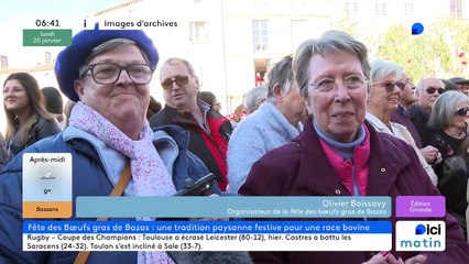 20/01/2025 - ici matin par ici Gironde en vidéo