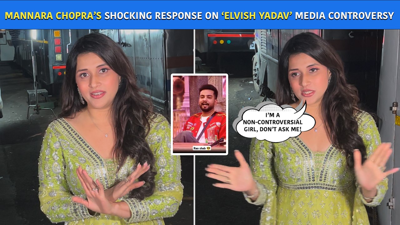 Mannara Chopra's Shocking Reaction On Elvish Yadav's Media Controversy | Bigg Boss