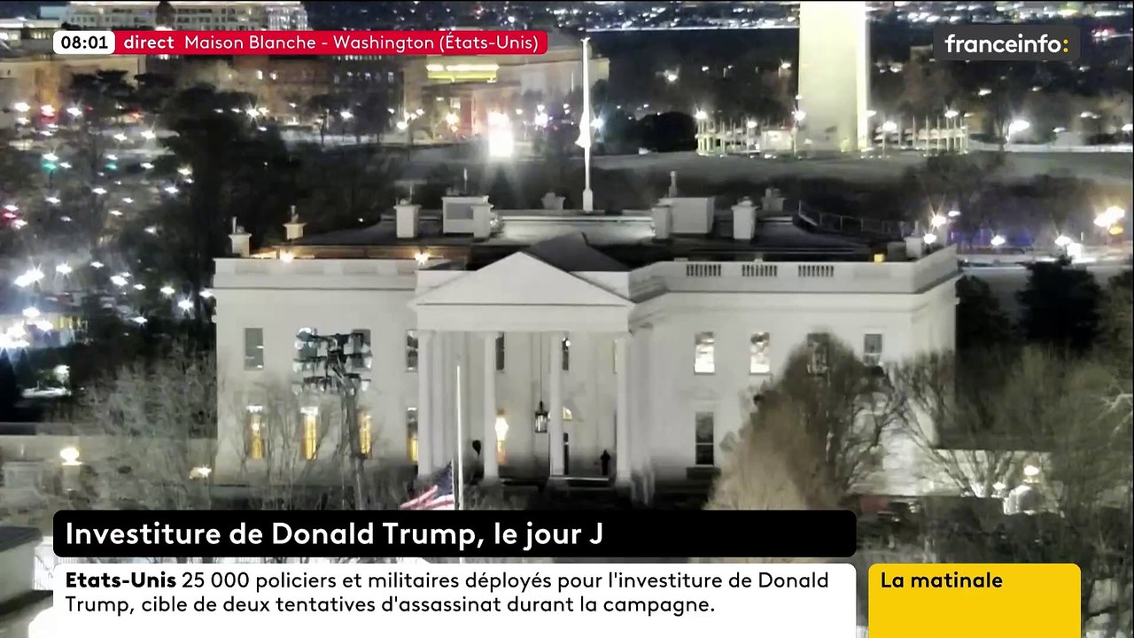 Donald Trump va être investi président des Etats-Unis, pour la seconde fois - Une main posée sur une bible héritée de sa mère, il jurera de "protéger la Constitution" sous la coupole du Capitole