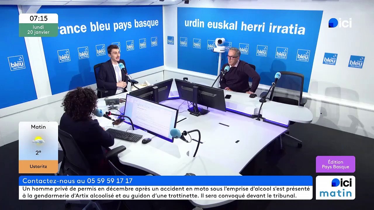 Jean-Marc Salva - président de l'association Biarritz Les Halles et centre-ville