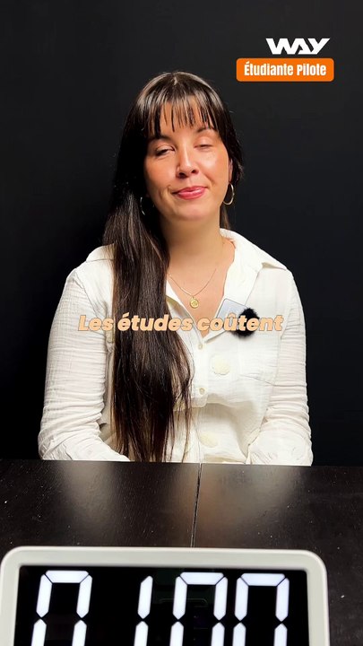 Les études pour devenir pilote coûtent 100 000€ l'année ? ⏱️ Laura est étudiante en formation de pilote, et contre toute attente, elle n'a pas un parcours scientifique !  Elle suit ses études en région parisienne. Elle répond aux clichés sur ses études.