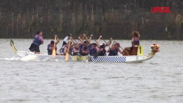 Il video della gara con le 'Dragon Boat' in Argentina in vista del Capodanno cinese