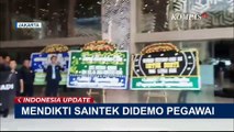 Detik-Detik Mobil Menteri Dikti Saintek Satryo Kabur, Lewati Aksi Demo ASN