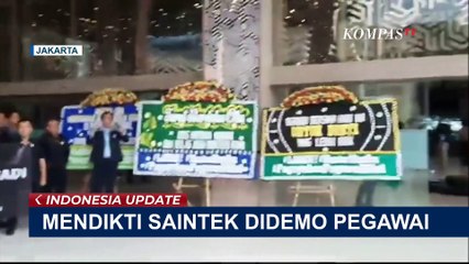 Detik-Detik Mobil Menteri Dikti Saintek Satryo Kabur, Lewati Aksi Demo ASN