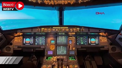 Uçakta erken doğumda bebek kurtarılamadı