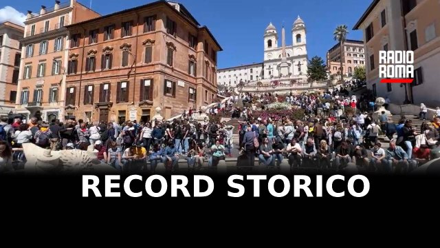 Record storico turismo a Roma, 51,4 milioni di presenze