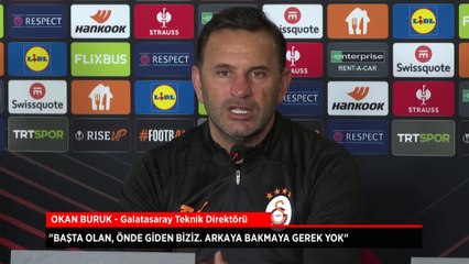 Okan Buruk'tan, Mourinho'ya gönderme: Arkaya bakmaya gerek yok