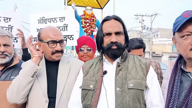 ਕਾਂਗਰਸ ਪਾਰਟੀ ਵੱਲੋਂ ਅਮਿਤ ਸ਼ਾਹ ਖਿਲਾਫ਼ ਜ਼ਬਰਦਸਤ ਰੋਸ ਪ੍ਰਦਰਸ਼ਨ, ਬਾਬਾ ਸਾਹਿਬ ਭੀਮ ਰਾਓ ਅੰਬੇਡਕਰ ਖਿਲਾਫ਼ ਵਰਤੀ ਸੀ ਭੱਦੀ ਸ਼ਬਦਾਵਲੀ