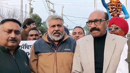 ਕਾਂਗਰਸ ਪਾਰਟੀ ਵੱਲੋਂ ਅਮਿਤ ਸ਼ਾਹ ਖਿਲਾਫ਼ ਜ਼ਬਰਦਸਤ ਰੋਸ ਪ੍ਰਦਰਸ਼ਨ, ਬਾਬਾ ਸਾਹਿਬ ਭੀਮ ਰਾਓ ਅੰਬੇਡਕਰ ਖਿਲਾਫ਼ ਵਰਤੀ ਸੀ ਭੱਦੀ ਸ਼ਬਦਾਵਲੀ