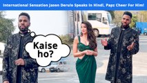 American Singer Jason Derulo Snapped With Nora Fatehi At Kalina Airport, Mumbai
