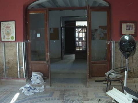 Los mayores de Picaña siguen sin poder volver a su Hogar del Jubilado tres meses después de la riada