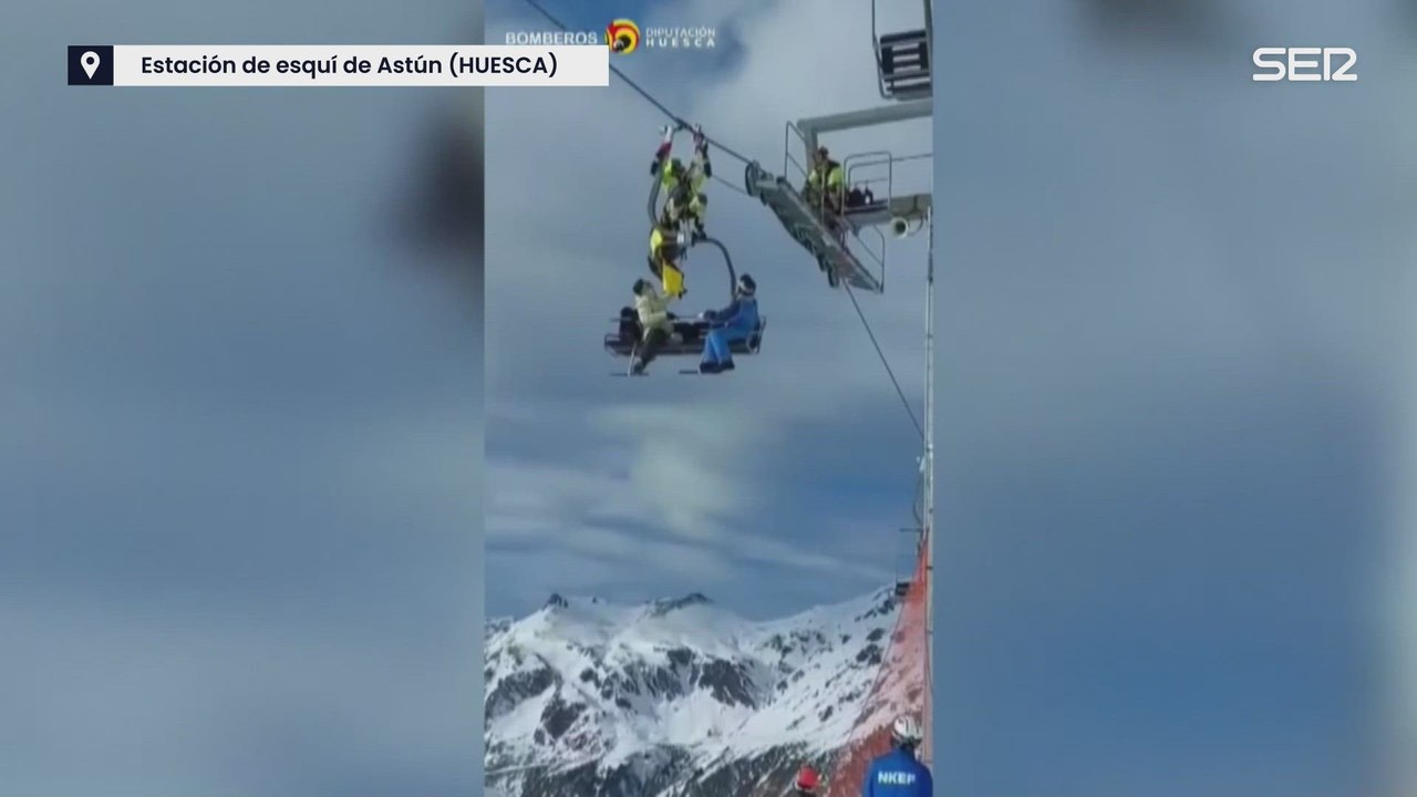 NO USAR El desprendimiento de una telesilla en...
