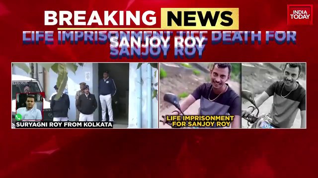 RG Kar rape-murder case: Convict Sanjay Roy sentenced to imprisonment till death