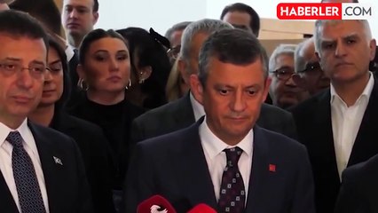 Özel'den "aday" sorusuna yanıt: İmamoğlu'nun adı her toplantıda geçiyor