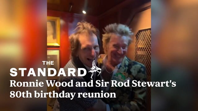 Ronnie Wood and Sir Rod Stewart's 80th birthday reunion sparks fan frenzy and calls for Faces comeback