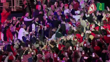 Trump se da un baño de masas el día antes de su investidura