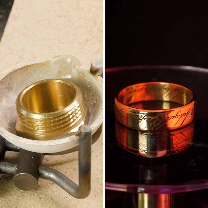 Ring of Power 💍 DIY to rule them all! Lord of the Rin... Bolt!🔩 - video ...