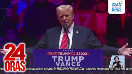 Paghihigpit sa border ng Amerika, isa sa mga prayoridad ni Trump pagka-upo sa pwesto | 24 Oras