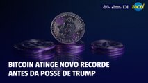 Bitcoin atinge novo recorde antes da posse de Trump