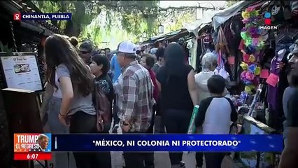 Claudia Sheinbaum afirma que México no es colonia o protectorado de otro país
