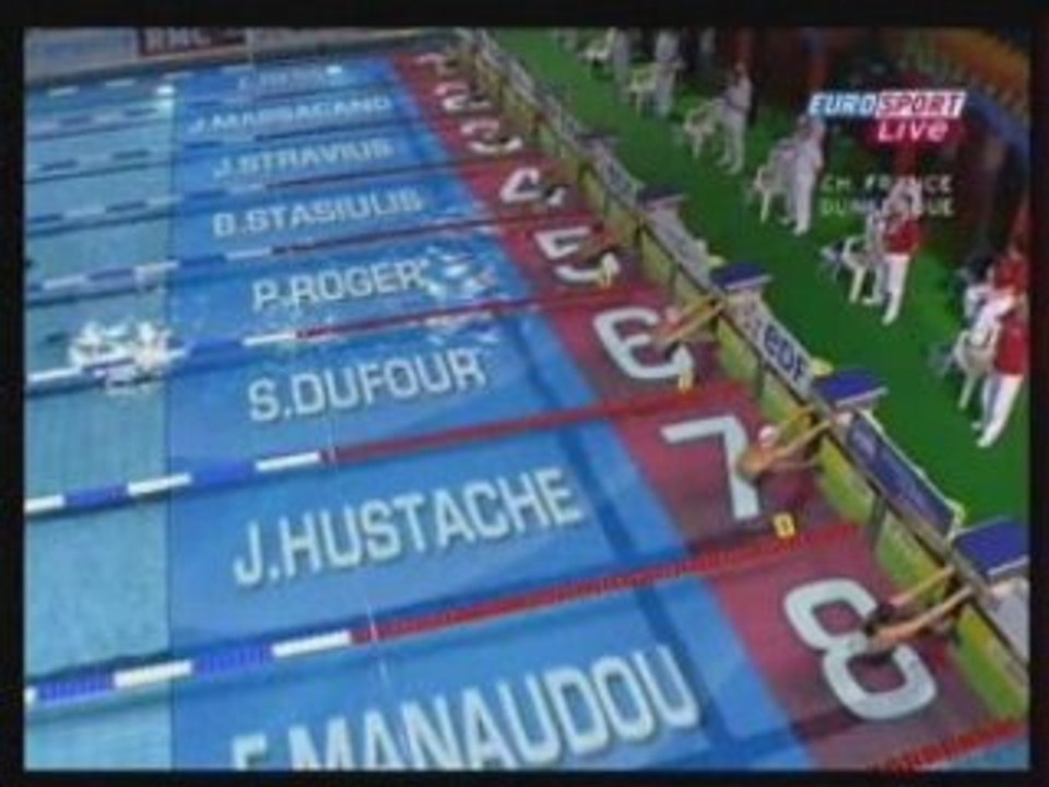 Ma course du 100 dos à Dunkerque