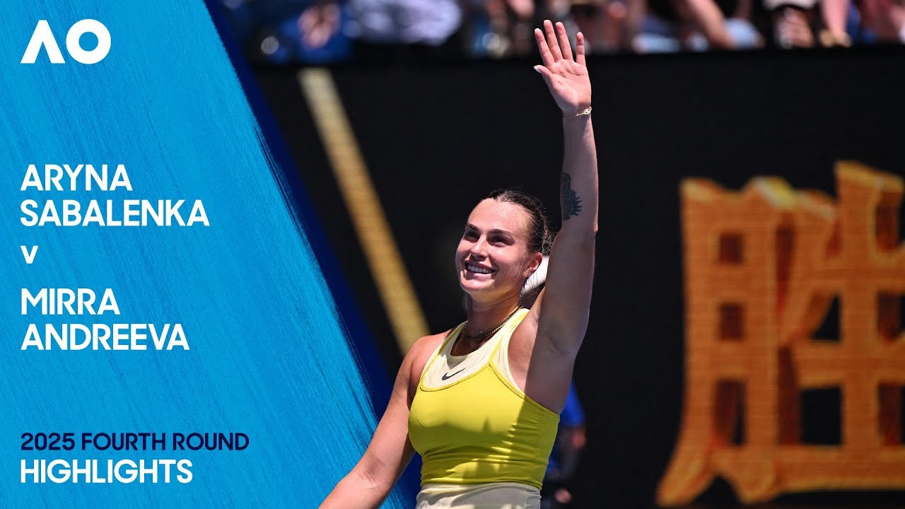 Aryna Sabalenka vs Mirra Andreeva (6-1, 6-2) | Abierto de Australia 2025 | Octavos de final