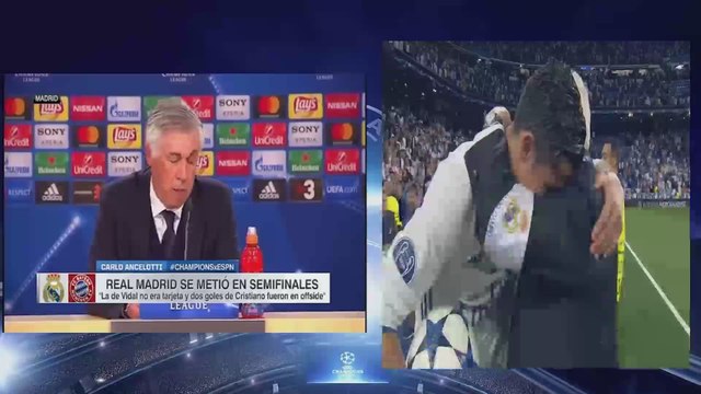 El vídeo de Ancelotti que Simeone ha utilizado para responder a Ceballos