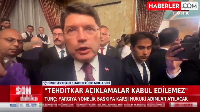 Adalet Bakanı Tunç'tan İmamoğlu'na başlatılan soruşturmaya ilgili açıklama