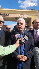 وزير التعليم العالي يترأس وفدًا رفيع المستوى من رؤساء الجامعات  لتفقد معبر رفح