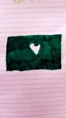 Asciugamano verde per barbie disegno