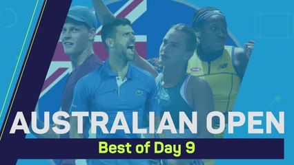 Australian Open Day 9 Recap - Sinner survives and fairytale runs end