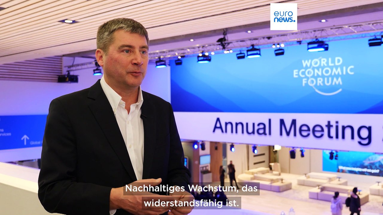 Beim Weltwirtschaftsforum Davos 2025 stehen Wohlstand, Klima und Frieden auf der Tagesordnung