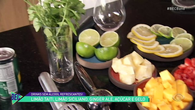 Mocktails: aprenda a fazer drinks sem álcool refrescantes