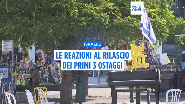Cessate il fuoco a Gaza: le reazioni degli israeliani dopo il rilascio dei primi 3 ostaggi