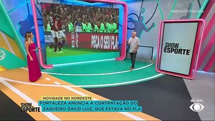 “Não joga nada”: Elia Jr detona David Luiz, ex-Flamengo, no Fortaleza