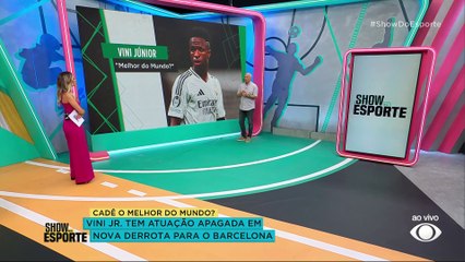 “Fraco”, diz Elia Jr sobre momento de Vinicius Júnior