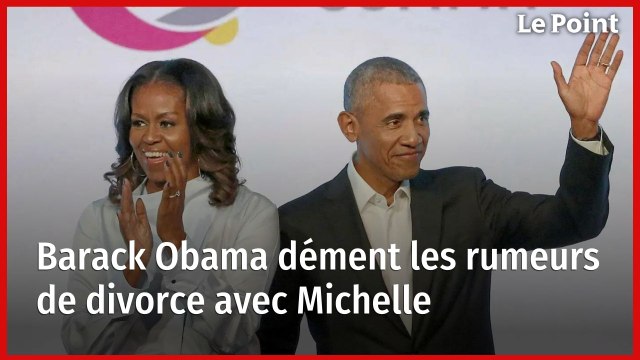 Barack Obama dément les rumeurs de divorce avec Michelle