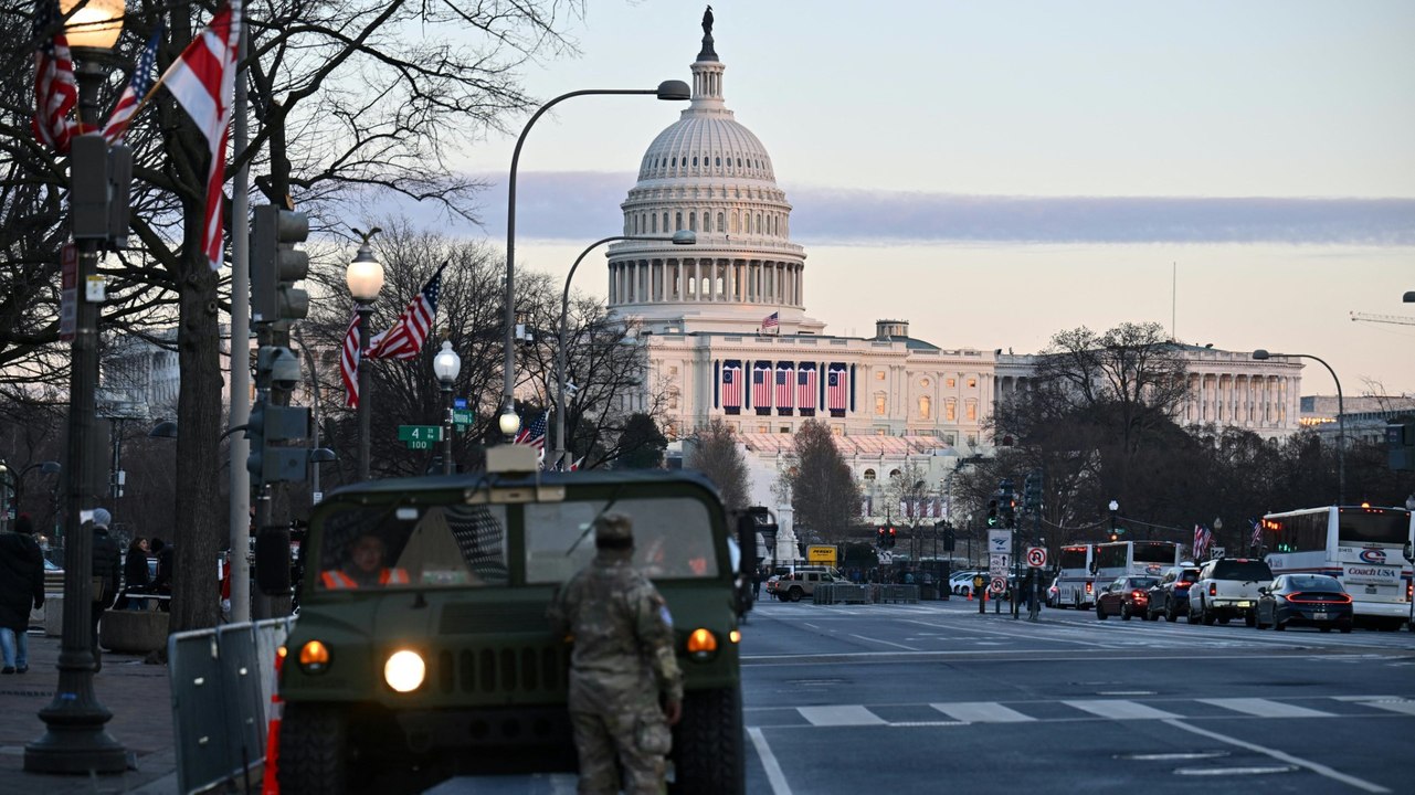 Washington vor Trumps Vereidigung im Ausnahmezustand