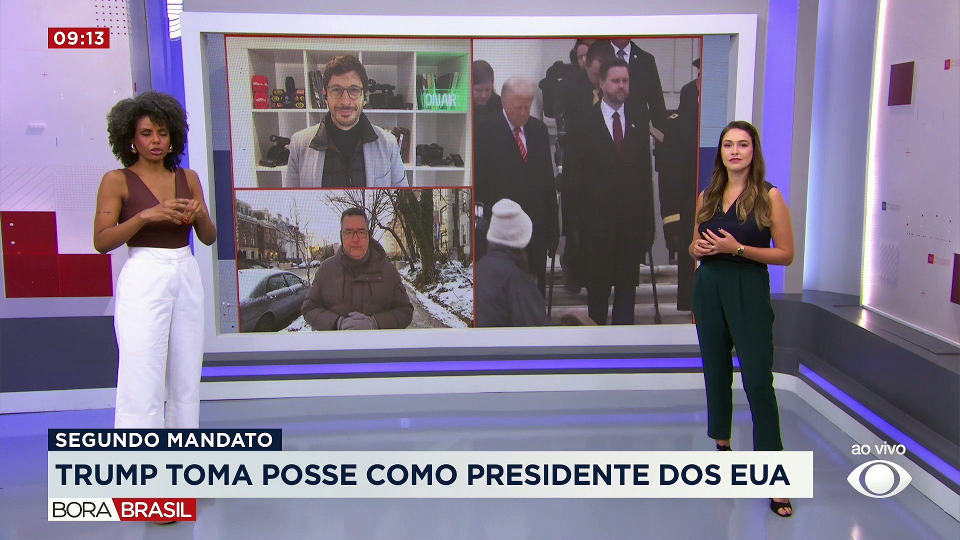 Donald Trump toma posse como presidente dos EUA