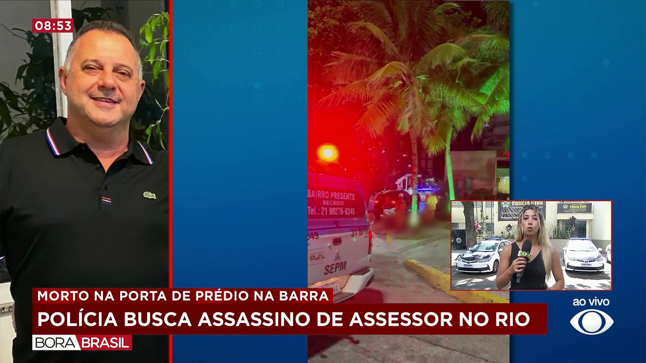 Assessor parlamentar é morto a tiros no Rio; policial é policial
