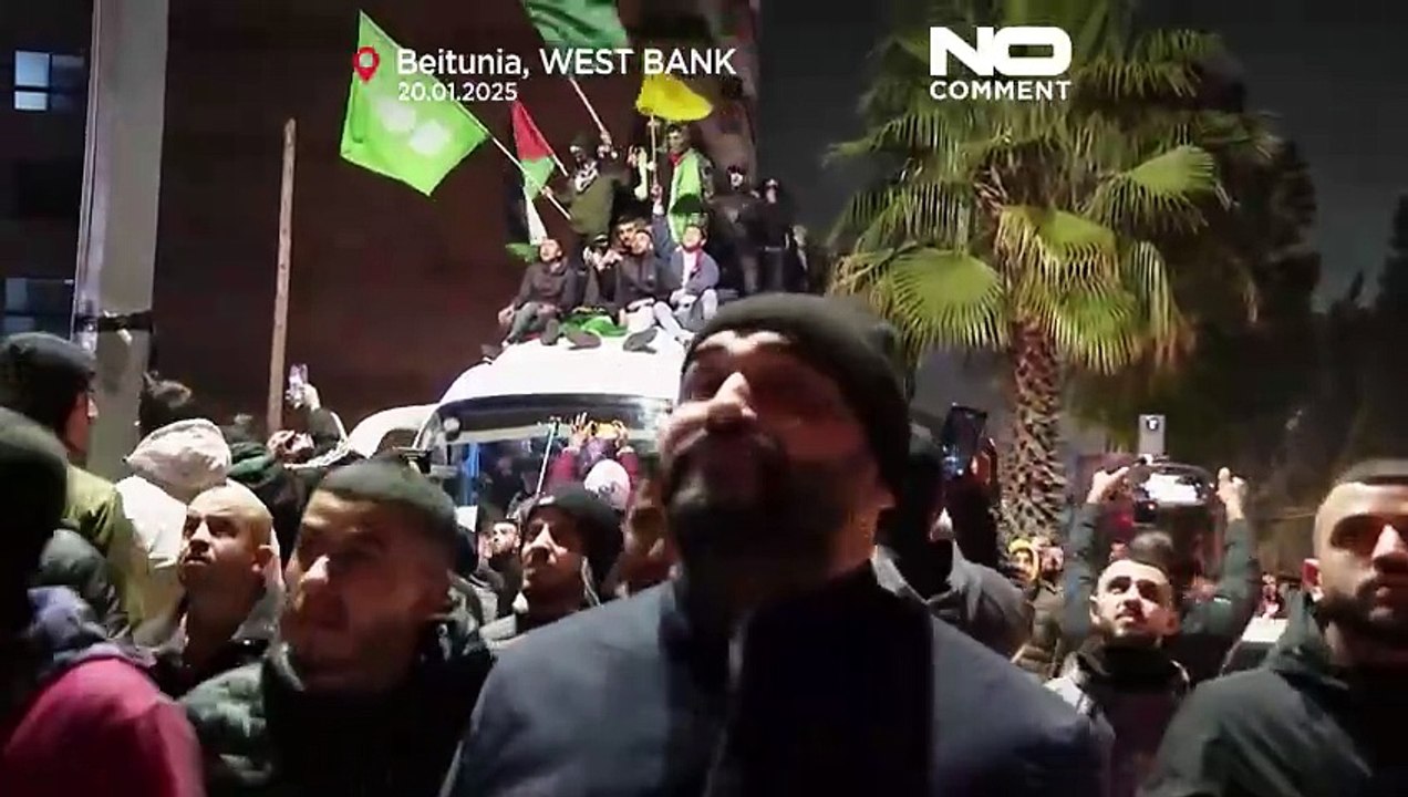 Freude über die Rückkehr von 90 palästinensischen Gefangenen