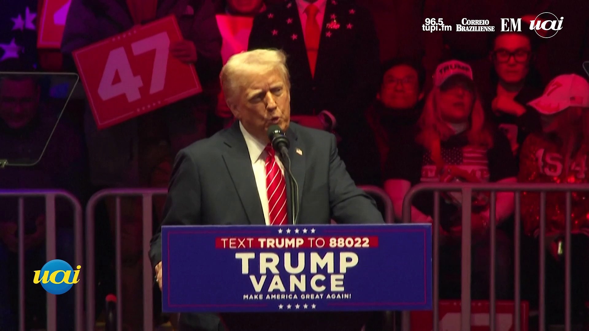 Washington congelante com segurança reforçada para posse de Trump