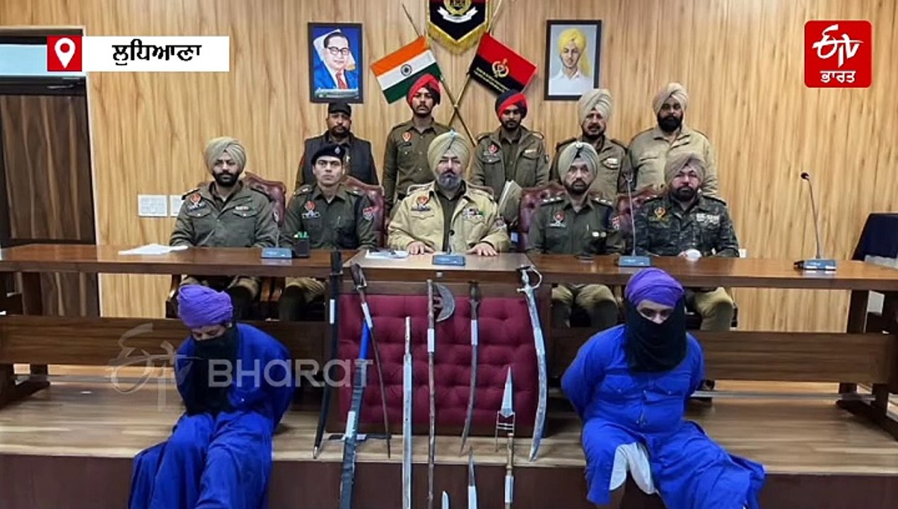 ਪੁਲਿਸ ਵੱਲੋਂ ਨਿਹੰਗ ਬਾਣੇ ਵਾਲੇ 2 ਮੁਲਜ਼ਮ ਕੀਤੇ ਕਾਬੂ, ਲੁੱਟਾ ਖੋਹਾਂ ਦੇ ਨਾਲ ਪੁਲਿਸ ਪਾਰਟੀ ਤੇ ਵੀ ਹਮਲੇ ਦੇ ਸਨ ਇਲਜ਼ਾਮ