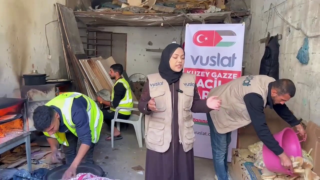 Gazze Kuzey Ekmek Dağıtımı | Vuslat Derneği 2025