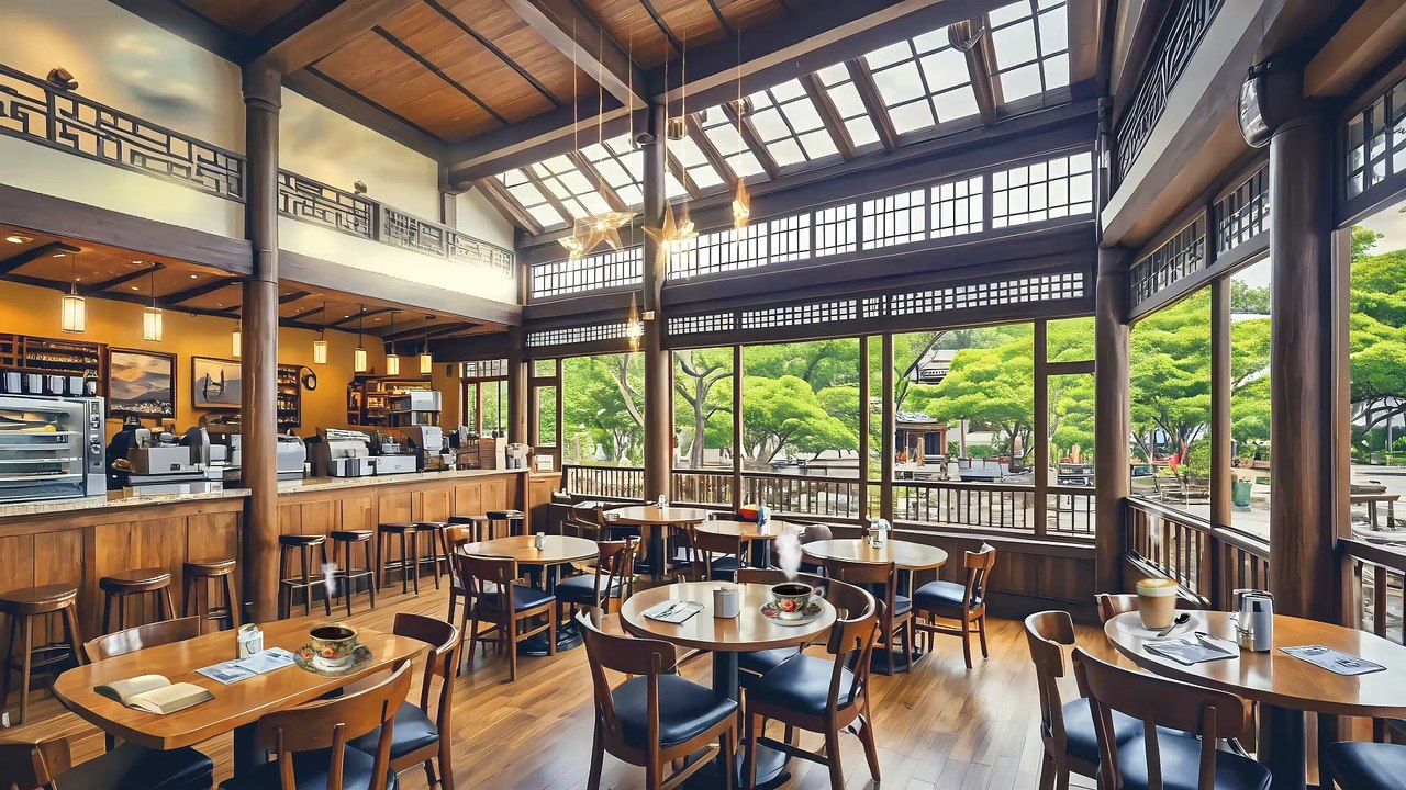 Morning Jazz Cafes: Relaxing Coffee Shop Ambiance to Start Your Day ☕🎷"