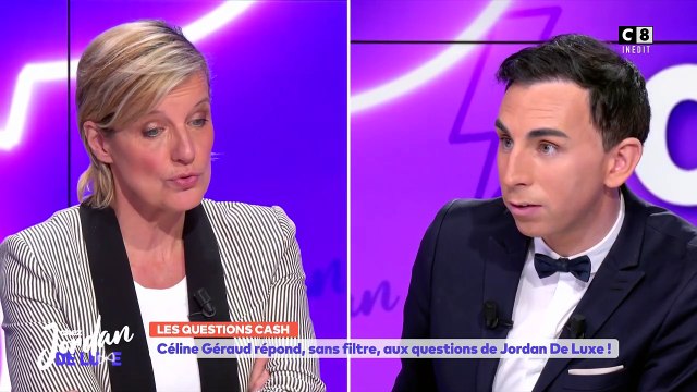 Céline Géraud invitée de Chez Jordan sur C8