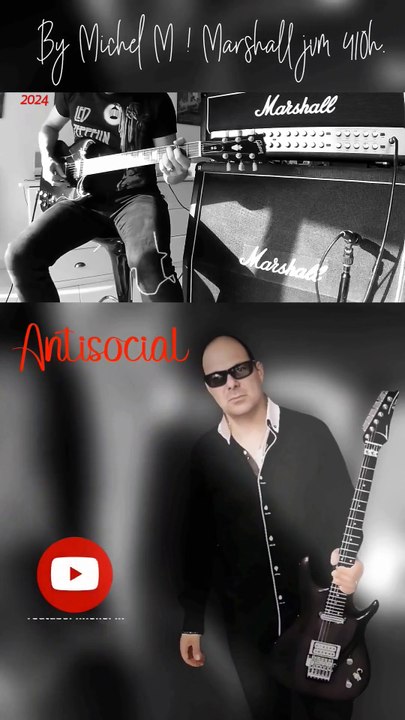 046. Antisocial Chanson de Trust 2024 #trust #rock #art #popular ##reels #clips #guitar #marshall #music