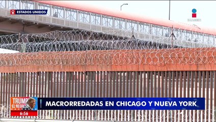 Donald Trump prepara macrorredadas de migrantes en Chicago y Nueva York