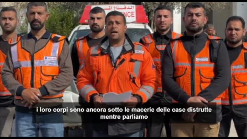 Video Protezione civile Gaza: sotto le macerie ancora 10mila corpi