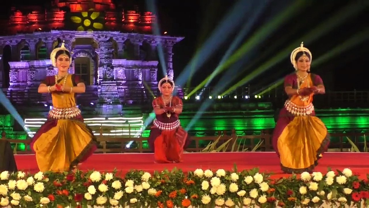 Two day Uttaradh Mahotsav closing ceremony at Modhera Sun Temple of mahesana gujarat